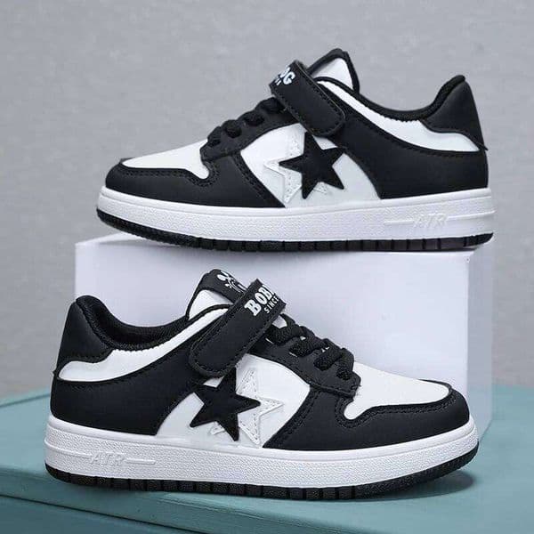 2025 New Luxury Kids Sports Classic Design Fashion Children Sneaker School Casual Boy Shoes 4 To 12 Years 26Y0206
