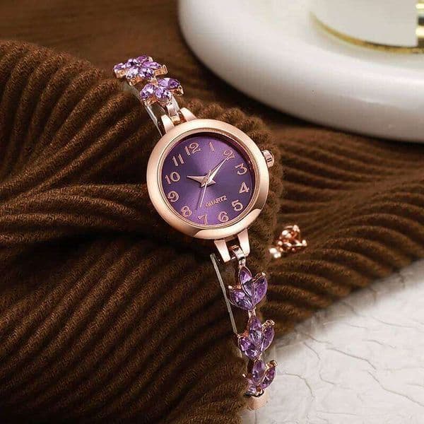 Elegant Arabic Dial Women Watches Luxury Rhinestone Bracelet Strap Ladies Quartz Watch Reloj Mujer Girls Clock GiftWithout Box Z260206