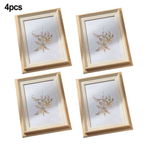 Photo Frame Stand Resin Material 6 Inch Photos Perfect Desktop Display for Office or Home with Long Lasting Durability S260205