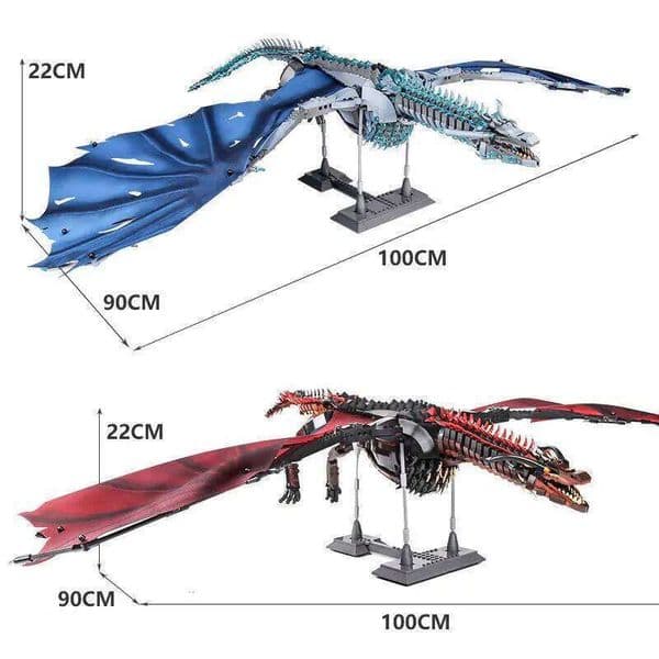 2026 New 1889pcs Creative MOC Giant Dragon Building Blocks Model Movie Series Childrens Assembly Bricks Toys for Boys Kids Birthday 26Y0205