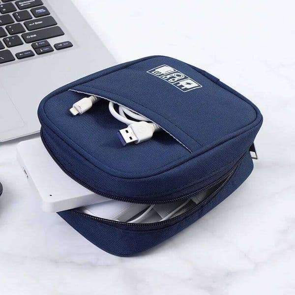 Portable Oxford Cloth Waterproof Storage Bag for Travel Power Bank Headphone And Data Cable Special Digital Accessories Organize 26H0206