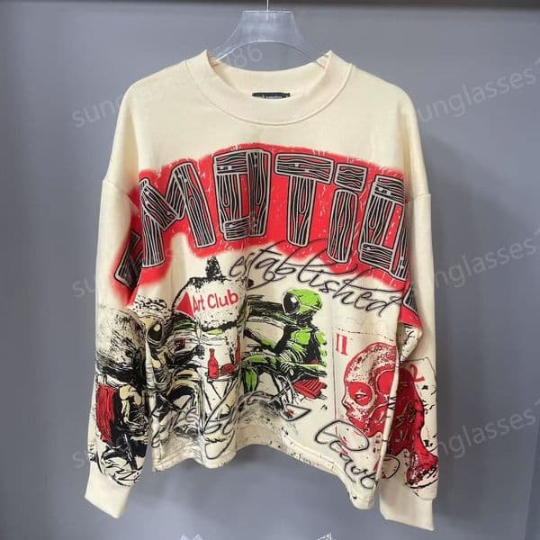 Designer's top mixed emotion Men's shirtsshorts Boxy Fit Clothing MIXEDEMOTION Skulls Print ShirtSummer Breathe clothes MenWomen High QualityCasual T-shirt b91
