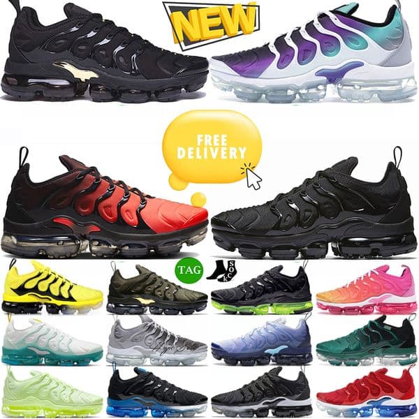 Tn tns tnss terrascape utility designer running shoes men women Hyper Pink Volt Red Sepia South Beach Golf Augusta Azaleas mens trainers outdoor sneakers