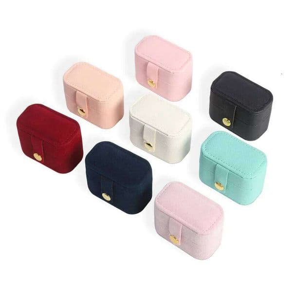 1pcs Spot mini minimalist box, portable travel earrings, rings, necklaces, jewelry storage box 26Y0206