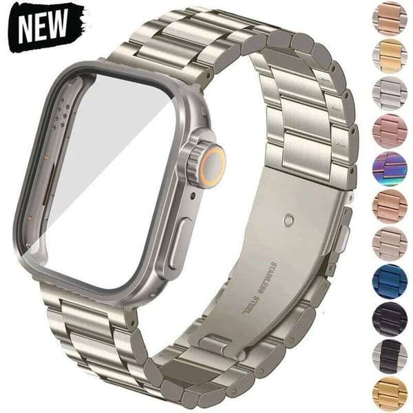 Ultra Case+Stainless Steel Band Watch Fit 4 3 Strap Bracelet for Huawei Fit3 Fit4 Pro Accessories Metal Wristband Z260207