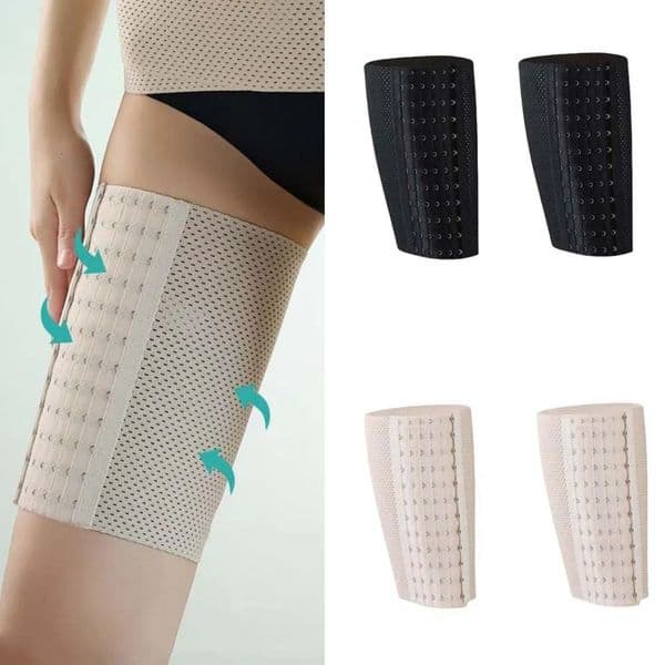 With Buckle Compression Legs Shaper Compression Arms Leg Shaper Sleeves Slimming Shapewear Side Fat Cinching Straps 260203