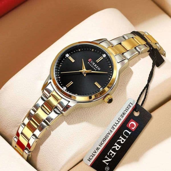 CURREN Quartz Watch for Women Fashion Elegant Ladies Watches Stainless Steel Waterproof Women's Wristwatch C260206
