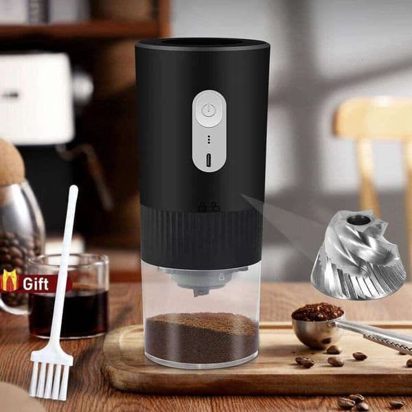 USB Charge Professional Ceramic Grinding Core Coffee Beans Mill New Upgrade Portable Electric Grinder 26L0207