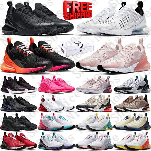 Free Shipping With Box Designer 270 270s sneakers Running Shoes trainers for mens womens chaussure zapatillas men Sports runners