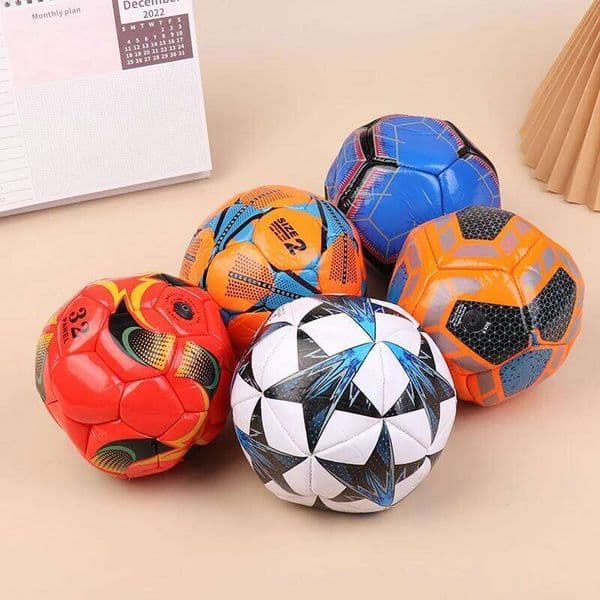 Hot Sale 1Pc 15cm PU Mini Inflatable Soccer Ball Size 2 Kids Replacements Small Football Summer Beach Party Toys 26Y0207