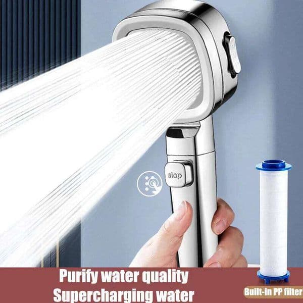 Multiple modes portable shower filter showerhead showers for bathroom accessories items replete water faucet replacement 26H0207