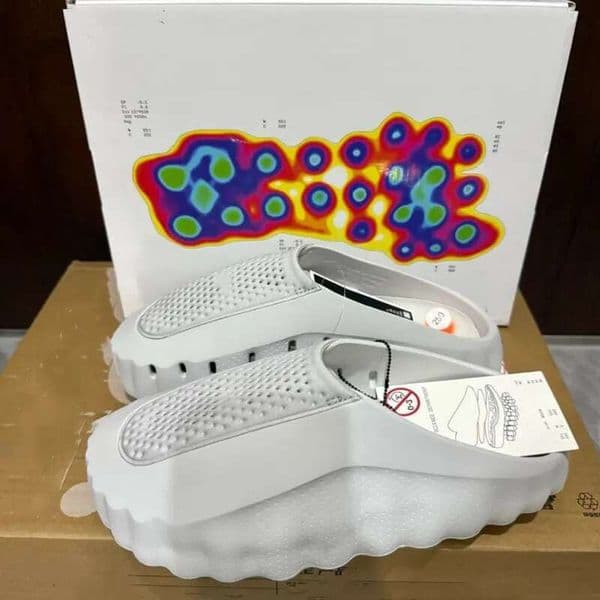 mind 001 slide designer slippers comfortable lightweight summer slides for men and women bone white solar red black chrome smoke grey EU36-48