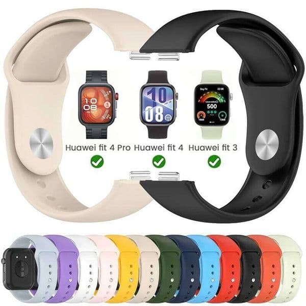 Silicone Strap for 4/4 Pro Band Smartwatch Sport Correa Replacement Bracelet Huawei Watch Fit 3 4 Accessories Z260207