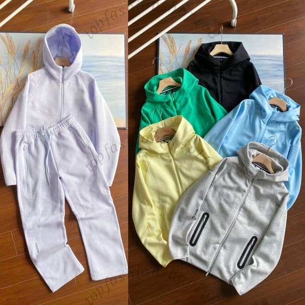 Thick Tech Fleece Nocta Tracksuits Mens Tech Pants Sports Designer Hoodies Pants Men Woman Jogger Techfleece Hoodie Trousers Tracksuits Bottom Trainer Sportwear