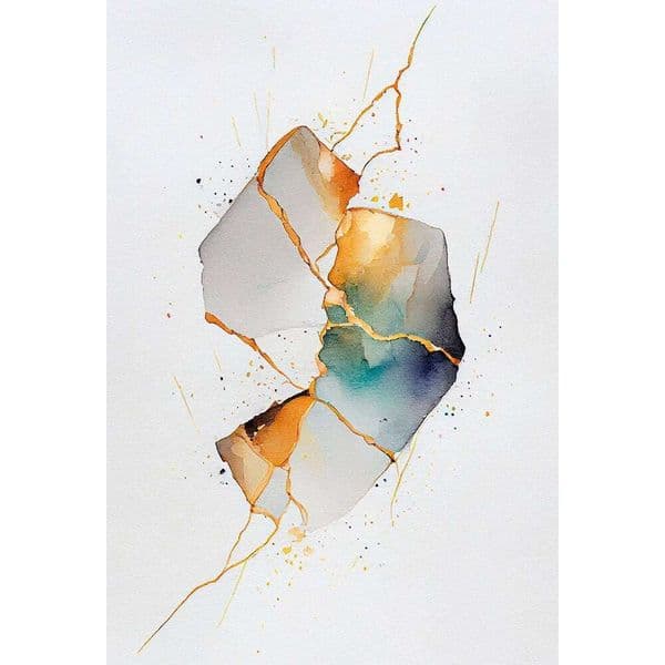 Retro Japanese Ceramics Near Wood Piece Traditional Vase Print Posters Illustration Canvas Painting Wall Art Home Decor Gift No frame 26W0207