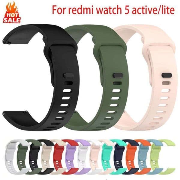 1/2 pcs Official Silicone bands For Redmi Watch Active/ Lite strap smartwatch Accessories sports correa redmi watch 5 active Z260207