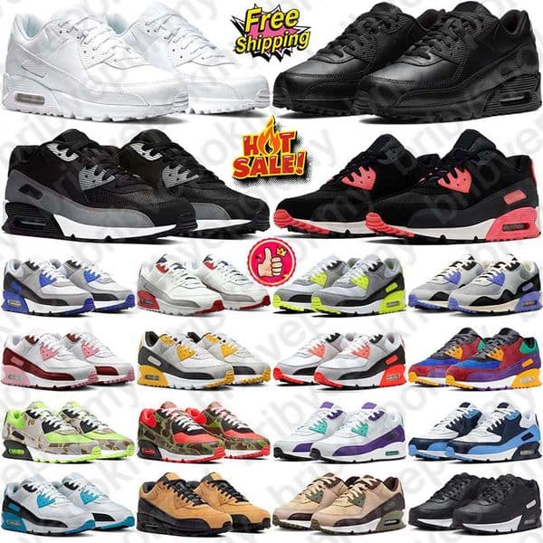 Free Shipping Designer 90 90s sneakers Running Shoes trainers for mens chaussure zapatillas men Sports runners fashion