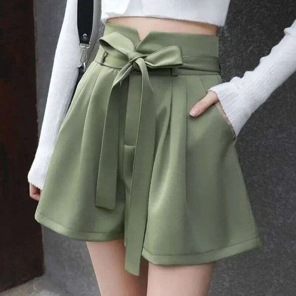 Korean Style Shorts for Women New in High Waist Short Pants Female Fashion Clothing 2025 Summer Wholesale Offer Original Hot XXL XJ260206 thumbnail 2