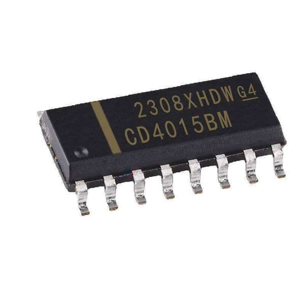 10pcs CD4015BM Brand New In Stock SOP-16 SMD Counting Shift Register Logic Chip CD4015