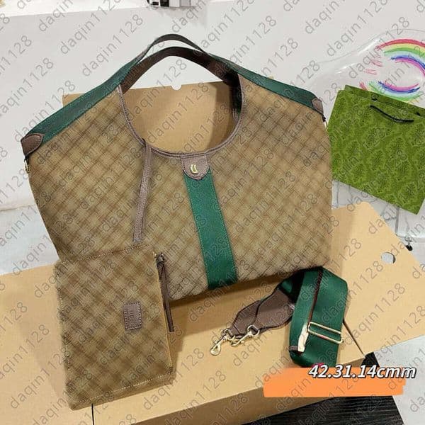 Fashion Two Canvas Designer Handles Bag Bag Handbags Clutch Bag women Shoulder Bag Lady Wallet Purses Sling Bag Travel Bag Luxury Bag Tote Bag Commuter Bag