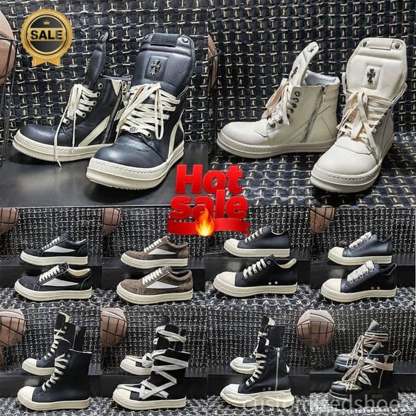 mens designer boots chunky platform boots suede high top low top genuine leather designer boots boot furry boot canvas boots Luxury booties black white red pink 36-47