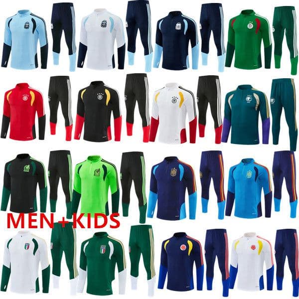 2026/2027 Algeria tracksuit MAHREZ soccer Jerseys men kids 26/27 Algerie BOUNEDJAH Survetement maillot de foot FEGHOUL sportswear football training suit 10-XXL