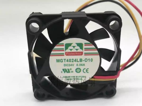 Original MAGIC MGT4024LB-O10/R10 24V 0.06A 4CM three-wire Yaskawa inverter fan
