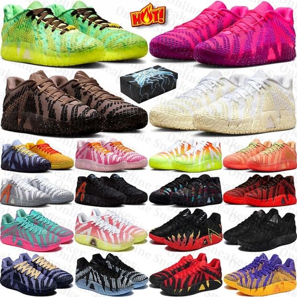 Free Shipping With Box Designer ja morant 3 Basketball Shoes ja3 3s sneakers for pink mens womens Cobalt Bliss Showstopper Spooky Season trainers runners