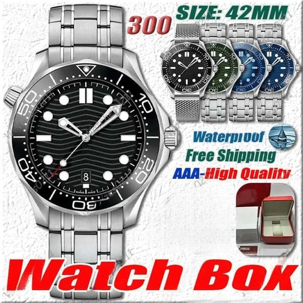 Mens Luxury Designer Watches High Quality AAA 42MM MIYOTA 8215 Mechanical Automatic Sapphire Stainless Steel Waterproof Casual Sport Men Watch