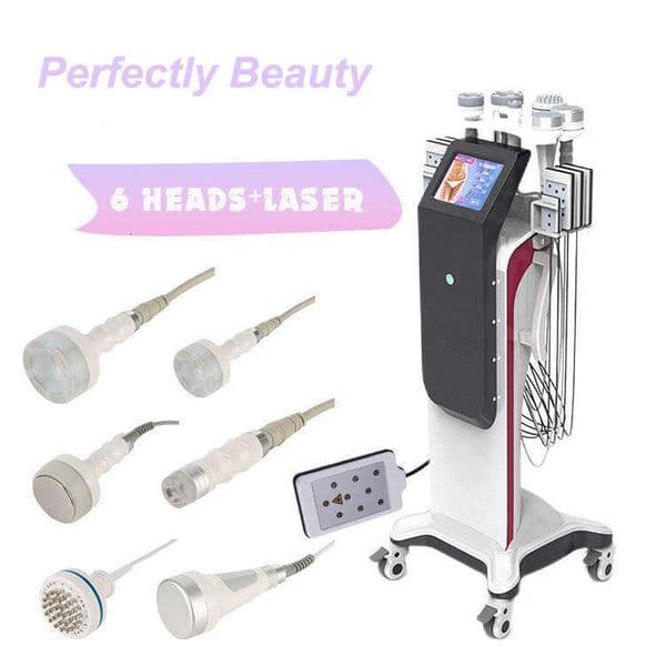 Factory Price 7 In 1 Vacuum RF Cavitation Lipolaser Slimming Lipo Laser Weight Loss Beauty device Lipolaser Machine
