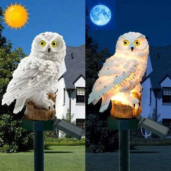 Led Solar Lamp Owl Animal Solar Garden Lights Solar Powered Solar Light Outdoor Garden Decoration Lamp Waterproof Solar Lights 260128
