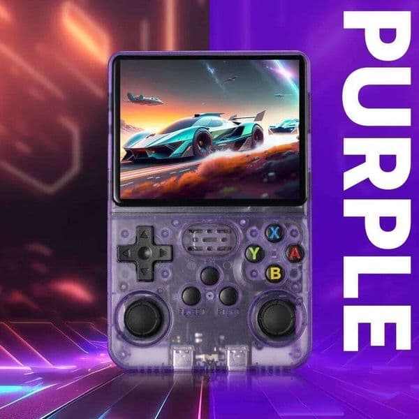 NEW 128G R36S Retro Handheld Game Console Linux System 3.5 Inch IPS Screen Portable Pocket Video Player 64G Games X260209