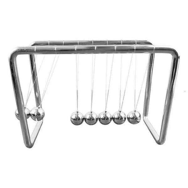 Newton's Cradle Balance Steel Ball Teaching Supplies Physics Science Pendulum Desktop Toys Stress Gifts Home Decoration 26H0209