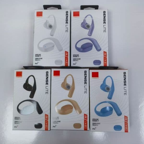 Sense Lite TRUE Wireless Bluetooth Open ear Headphones 2025 Purple Black