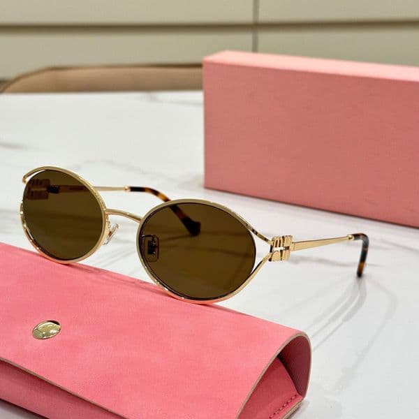 12A Designer Sunglasses For Women Hollowed out semi circular small frame Classic Outdoor Leisure Beach Driving car Exquisite Retro Toad Mirror protection