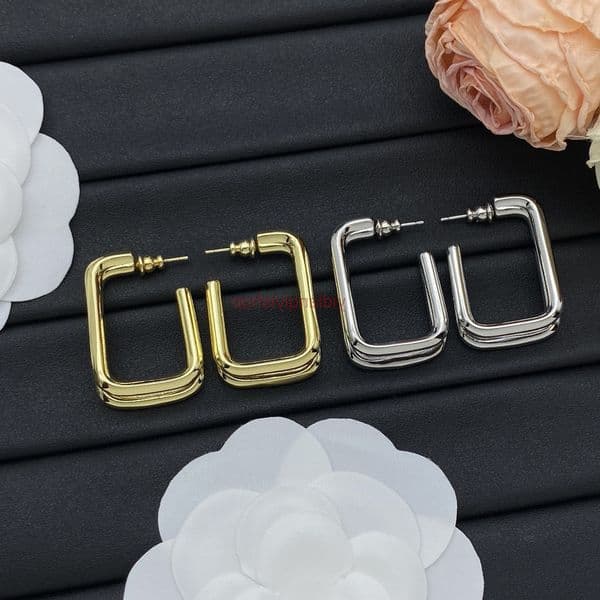 Designer Earrings yslism earring Irregular Fashion Earrings Simple Earrings Internet Celebrity Light Luxury Vintage Personality Jewelry POQV