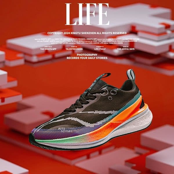 hot Free shipping Running Shoes Breathable running shoes for men lightweight soft soled daily commuting sports shoes
