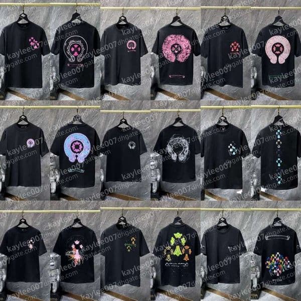 harts designer t shirt mens women popular graphic tee high quality embroidery tshirt street sportswear casual mens t shirt fashion luxury brand mens clothing 005