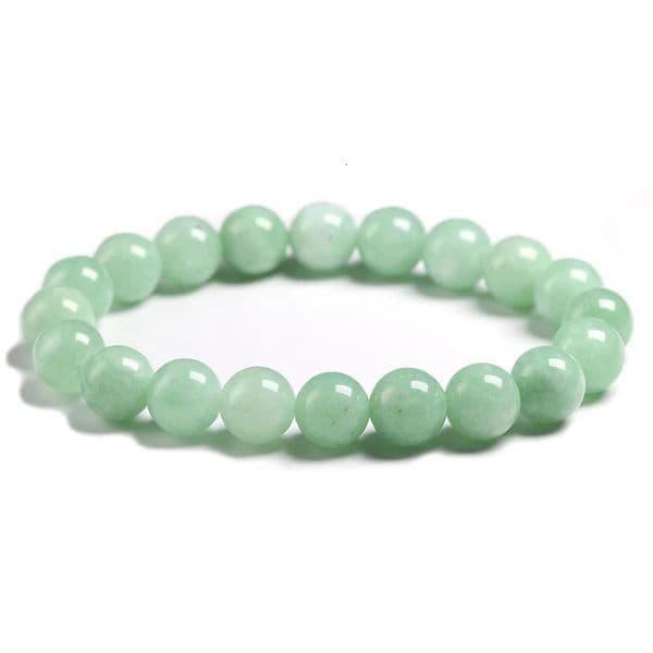 Fine AAA 100 Natural Burmese Green Jade Round Beads Bracelet Women Stone Jewelry Gemstone Gift Handmade Strand Bracelets 260202