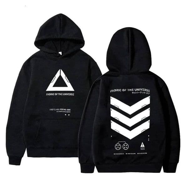 Bestseller Cosmic Fabric Techwear Network Punk Fashion Hoodie Casual Street Roller Skating Running Sweatshirt Cyberpunk Style ddmytues