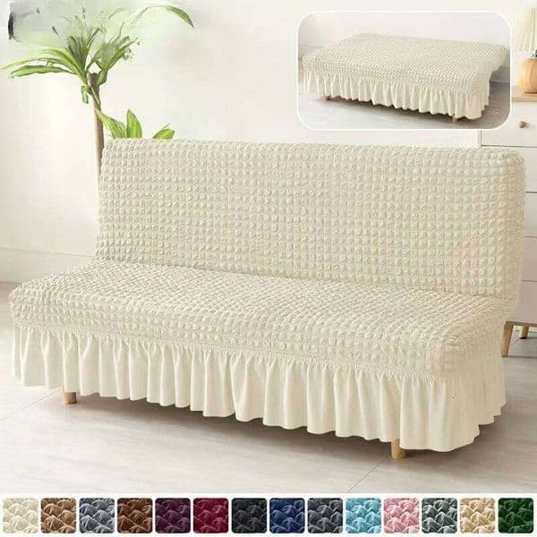 Cover All-Inclusive Slipcover for Armless Folding Lazy Bed, Fits Any Sofa Perfectly Universal Style Thick and Spandex 26L0210