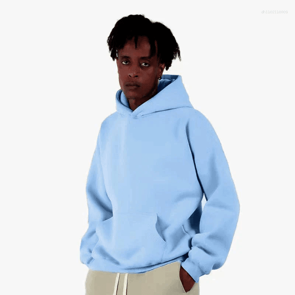 Men's Hoodies 2026 Autumn Winter Cordless Hoodie Men Long Sleeve Casual Versatile Pullover Street Sweatshirt Fashion
