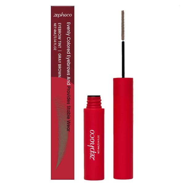 Zephoco Gray Brown Red Yun Long-lasting Dye Cream Daily Modification Natural Three-dimensional Shape Personalized Eyebrow Makeup