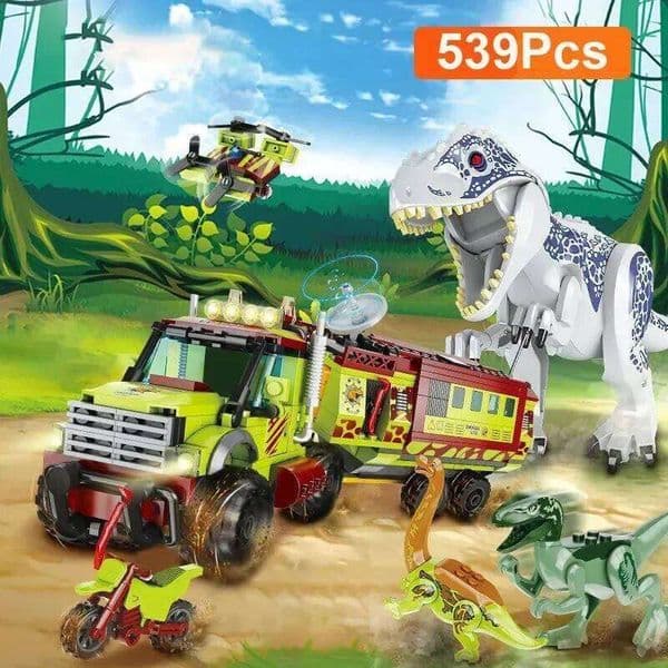 2026 New Dinosaur World Building Blocks Set, Large T-Rex Construction Toy, Collectible STEM Learning Gift for Kids and Children 26H0209