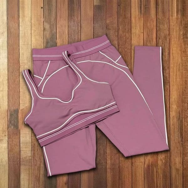 Designer sport bra Yoga Set Womens Sweatwear Tank Top Leggings White Striped Low Back Dance Sports Outfits Summer Running Fitness Gym Pilates Muse Sweatsuit