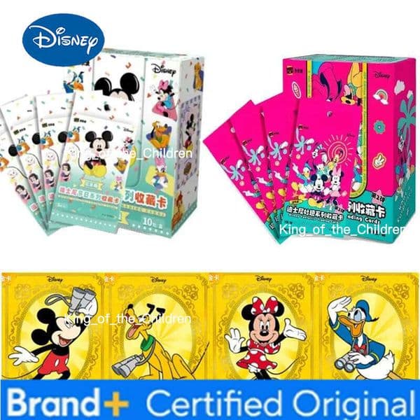 Disney KAKAWOW Original Joy Edition Happy Version Cards Genuine Cartoon Art Series Trading Collection Card Children Gift H2602101