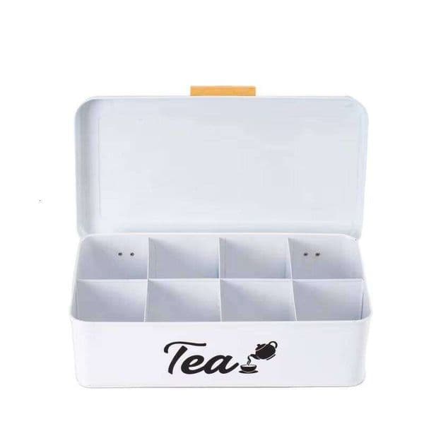 Vintage Galvanized Iron Canister Sealed Tea Box Metal Food Storage Container with Airtight Lid Kitchen Organization Jar for Sugar Coffee Beans Wholesale