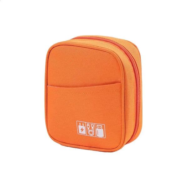 Storage Pouch for Small Electronics and AccessoriesElectronic Organizer Case Compatible with MacBook Laptop ChargerMouse 260208