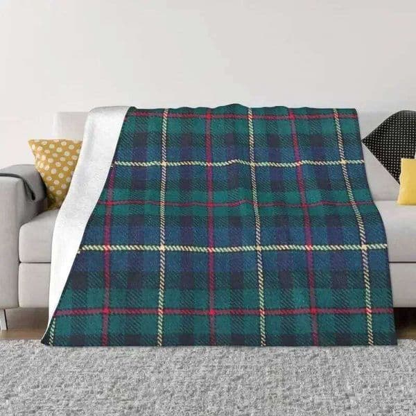 Scottish Tartan A Checked Plaid Weave Pattern Blanket Fleece Flannel Checkered Farmhouse Throw Blankets Bedspread 26L0211