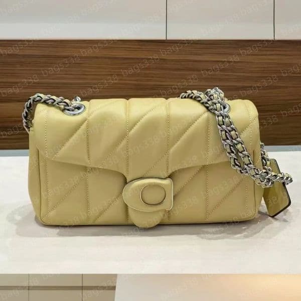 Quality leather 10A high quilted designer bags leather tabby fashion chain shoulder baguette women classic handbag crossbody envelope luxury clutch flap satchel